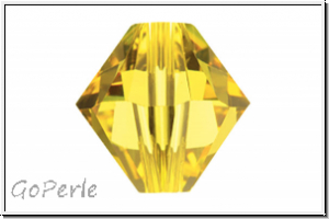 Swarovski� Bicone 5328, 4mm, 226 - light topaz, 25 Stk.
